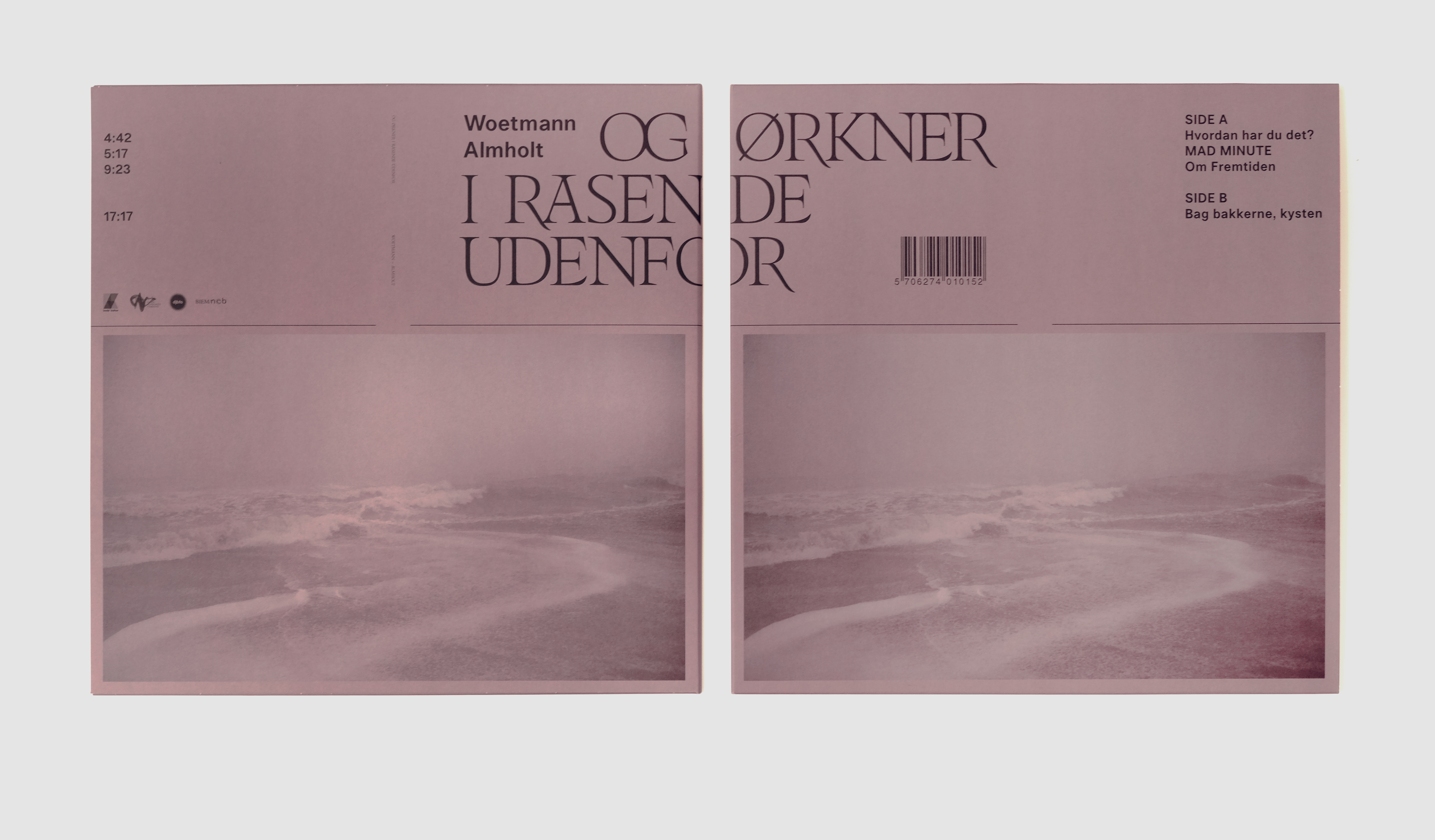 Album forside og bagside